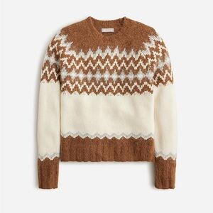 JCrew fair isle sweater